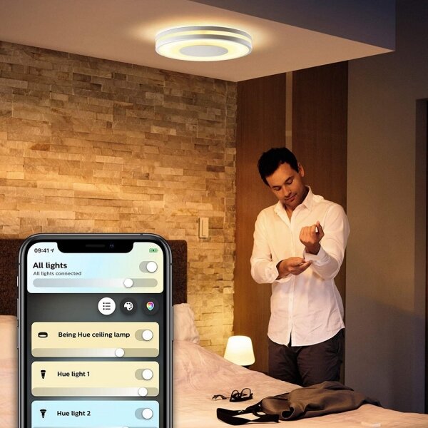 Philips 32610/31/P6 - Corp de iluminat LED dimabil Hue BEING LED/27W/230V + telecomandă