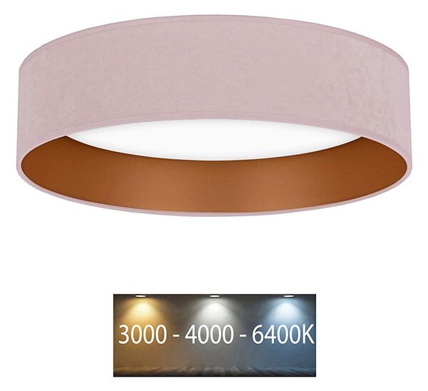 Plafonieră LED VELVET LED/12W/230V d. 30 cm 3000K/4000K/6400K Brilagi