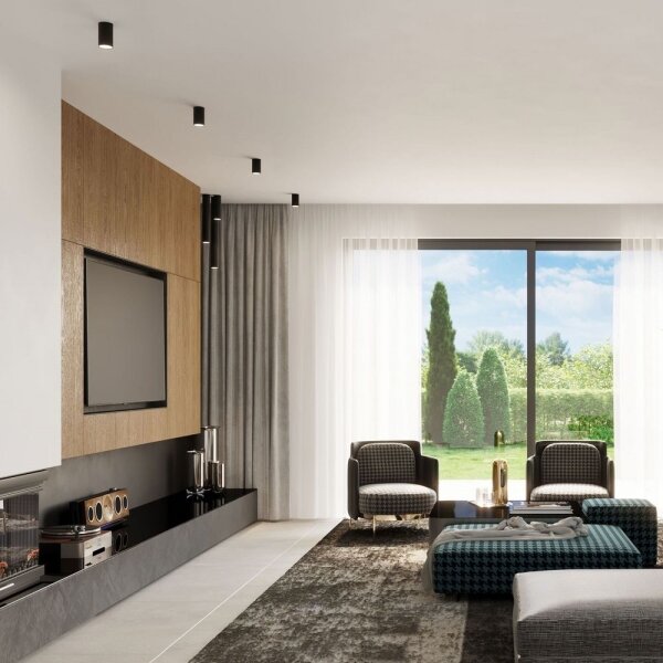Spot LAGOS 1xGU10/40W/230V 60 cm negru Sollux SL.1003
