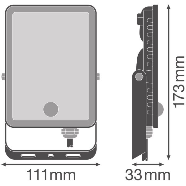 Proiector LED de exterior cu senzor FLOODLIGHT LED/20W/230V 6500K IP65 Ledvance