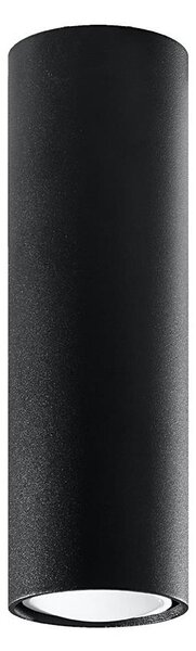Spot LAGOS 1xGU10/40W/230V 20 cm negru Sollux SL.1001