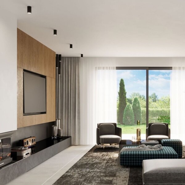 Spot LAGOS 1xGU10/40W/230V 10 cm negru Sollux SL.1000
