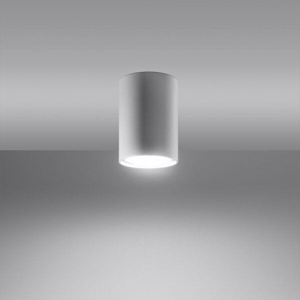 Spot LAGOS 1xGU10/40W/230V 10 cm alb Sollux SL.0996