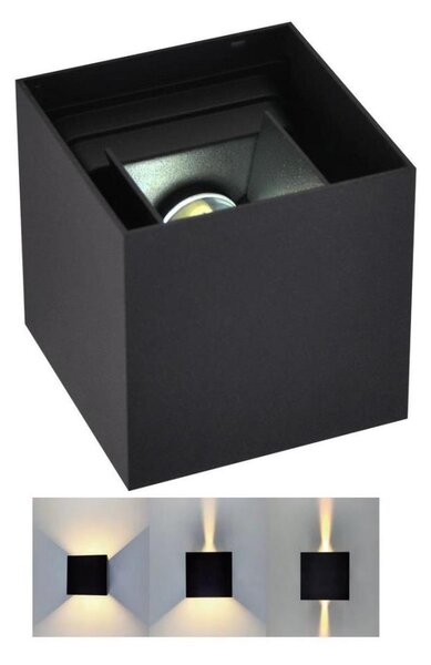 Aplică de exterior KIOTO 1xG9/5W/230V IP44 neagră