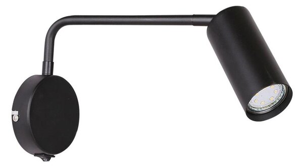 Lampă de perete TINA 1xGU10/15W/230V neagră