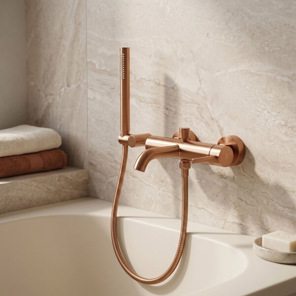 Baterie pentru cada Rea Lungo Copper Brush