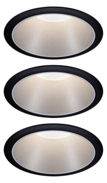 Paulmann 93408 - Set 3x LED 6,5W IP44, luminar baie COLE, dimabil, 230V