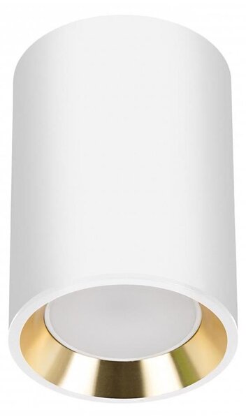 Spot CHLOE 1xGU10/35W/230V alb/auriu rotund