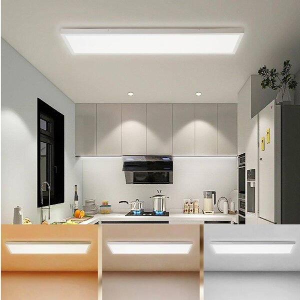 Brilagi - Aplica LED pentru baie FRAME, 50W, 230V, 3000/4000/6000K, IP44, albă