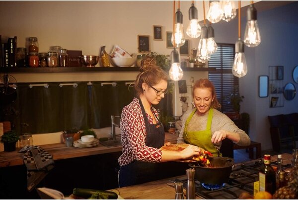 SET 3x bec LED VINTAGE Philips E27/4,3W/230V 2700K