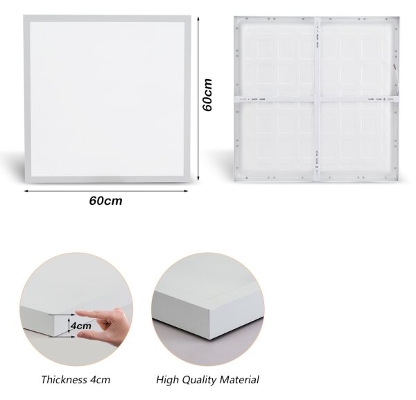Plafonieră LED pentru baie Brilagi FRAME LED/50W/230V 3000/4000/6000K IP44 alb