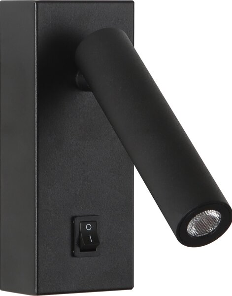 Spot LED de perete Brilagi MAYA LED/3W/230V 4000K negru