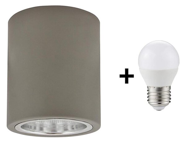 Plafonieră LED JUPITER 1xE27/6W/230V 120x98 mm