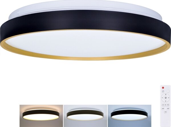 Plafonieră LED dimabilă Solight WO8013 CALA LED/48W/230V 3000-6500K + telecomandă