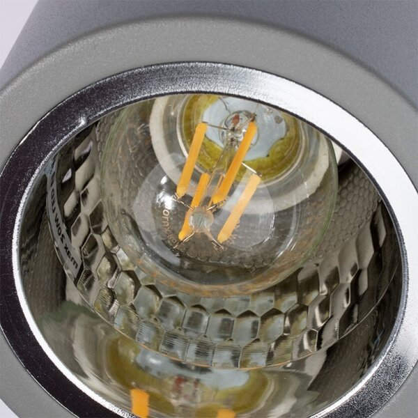 Plafonieră LED JUPITER 1xE27/6W/230V 120x98 mm