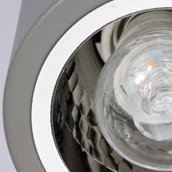 Plafonieră LED JUPITER 1xE27/6W/230V 120x98 mm