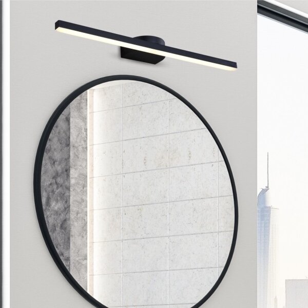 Aplică LED pentru tablouri Zuma Line W89551-60BK ARVI LED/20W/230V 60 cm negru