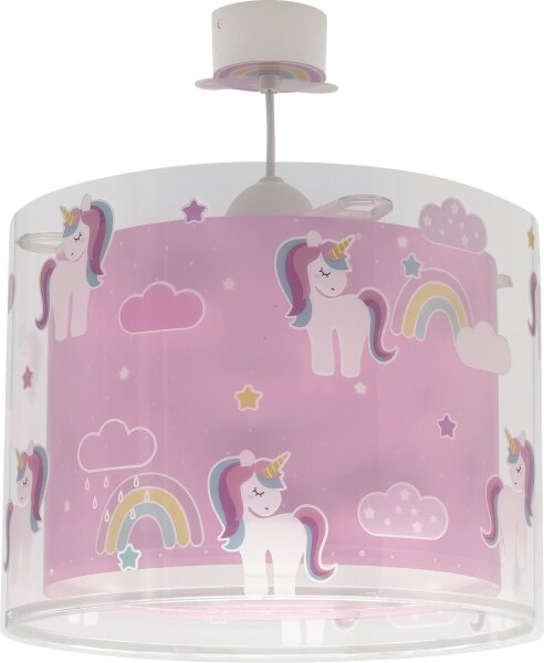 Lustră pentru copii UNICORNS 1xE27/60W/230V Dalber 41592