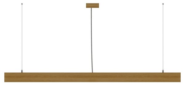 Lustră LED pe cablu LOOK LED/48W/230V 4000K 150 cm stejar APLED