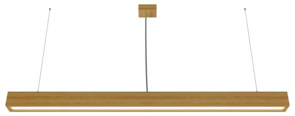 Lustră LED pe cablu LOOK LED/48W/230V 4000K 150 cm stejar APLED