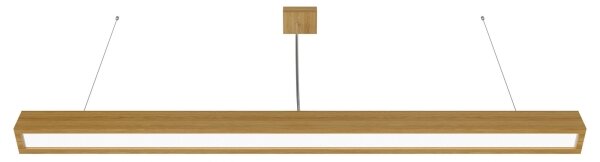 Lustră LED pe cablu LOOK LED/48W/230V 4000K 150 cm stejar APLED