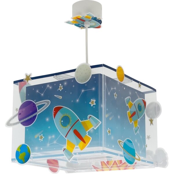 Lustră pentru copii ROCKET 1xE27/15W/230V Dalber 63352