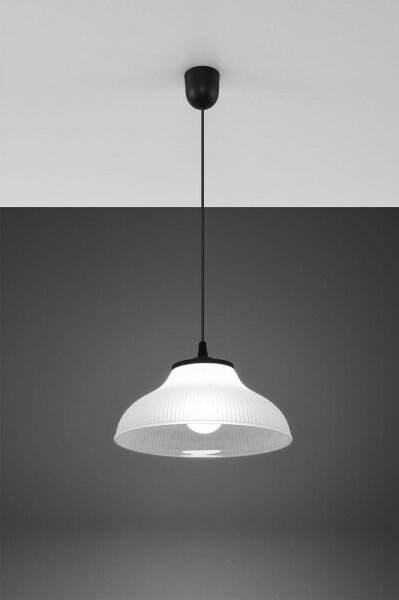 Lustră pe cablu CORONA 1xE27/60W/230V
