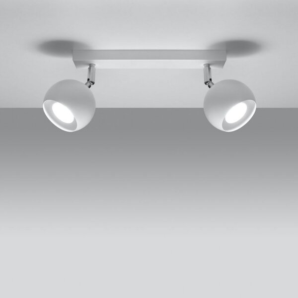 Plafonieră spot OCULARE 2xGU10/40W/230V