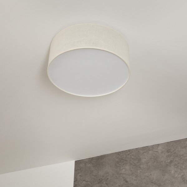 Plafonieră SIRJA 1xE27/60W/230V, diam. 35 cm, crem