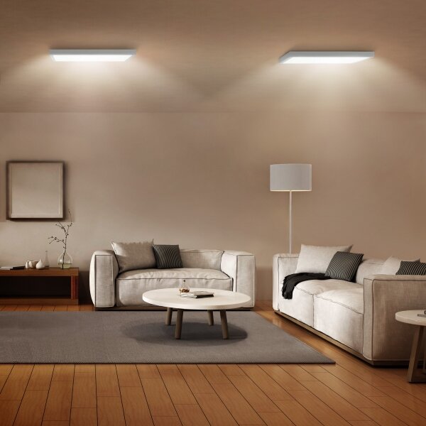 Plafonieră LED pentru baie FRAME LED/40W/230V 60x60 cm IP44 alb Brilagi