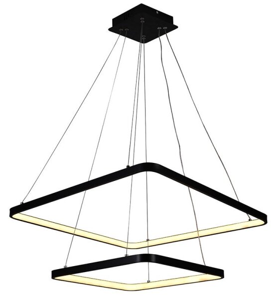 Lustră LED dimabilă pe cablu LED/90W/230V 3000-6500K + telecomandă