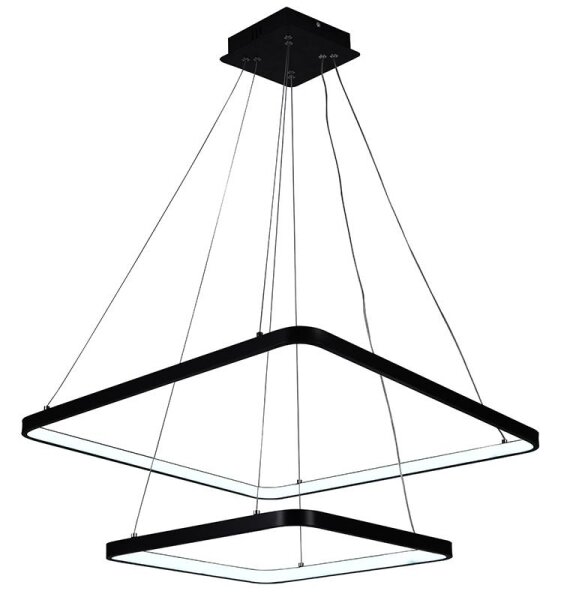 Lustră LED dimabilă pe cablu LED/90W/230V 3000-6500K + telecomandă