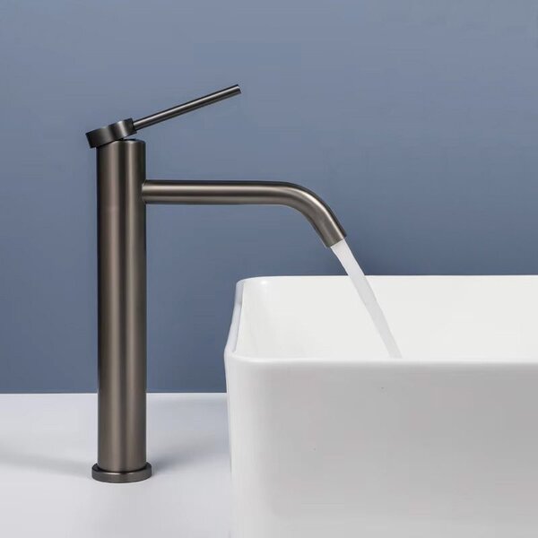 Robinet pentru lavoar Rea CLIF TITANIUM HIGH