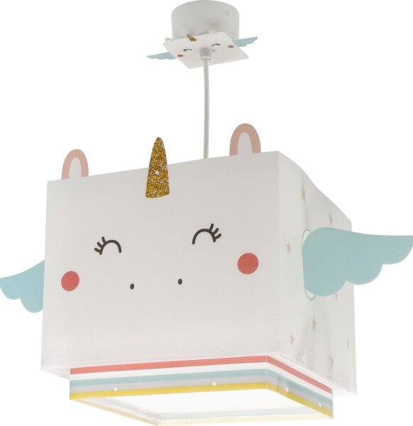 Lustră pentru copii LITTLE UNICORN 1xE27/15W/230V Dalber 64592