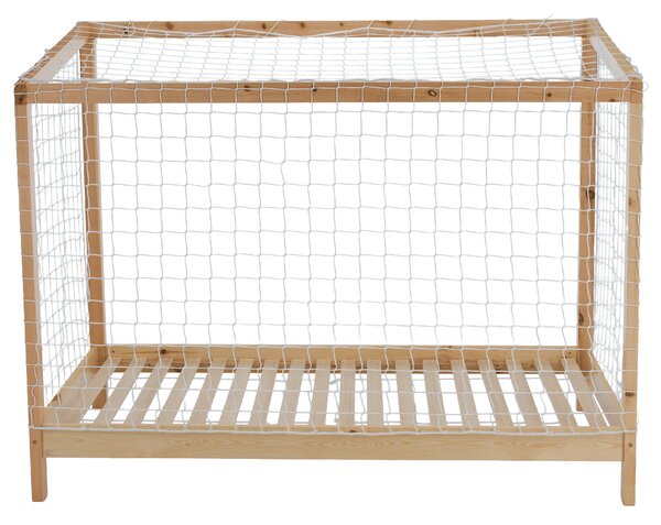 KONDELA Pat Montessori, natural/alb/negru, 90x200, FUTAL