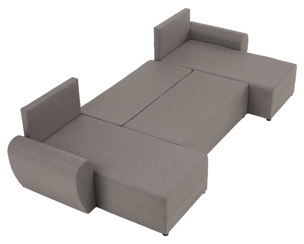 KONDELA Canapea universală, gri-bej Taupe, DAKAR NEW U