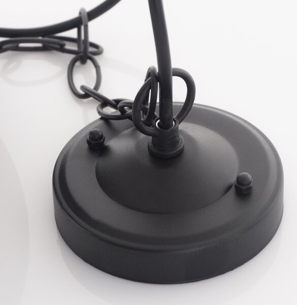 Pendul LED de exterior LUNA 1xE27/60W/230V IP44 Brilagi