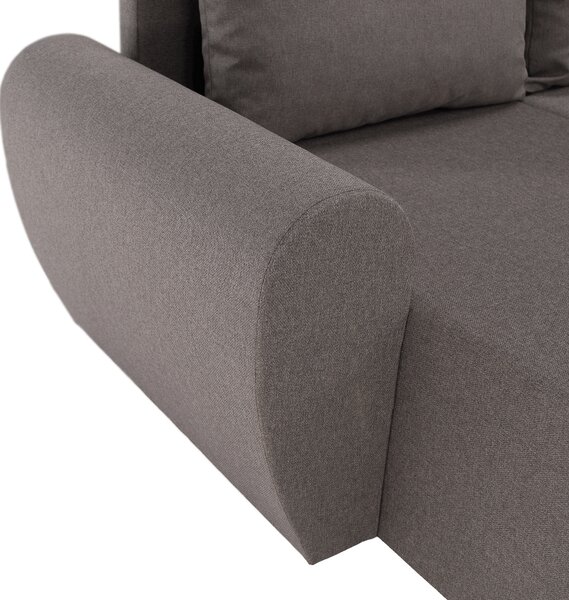 KONDELA Canapea universală, gri-bej Taupe, DAKAR NEW U