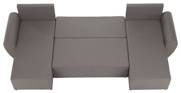KONDELA Canapea universală, gri-bej Taupe, DAKAR NEW U