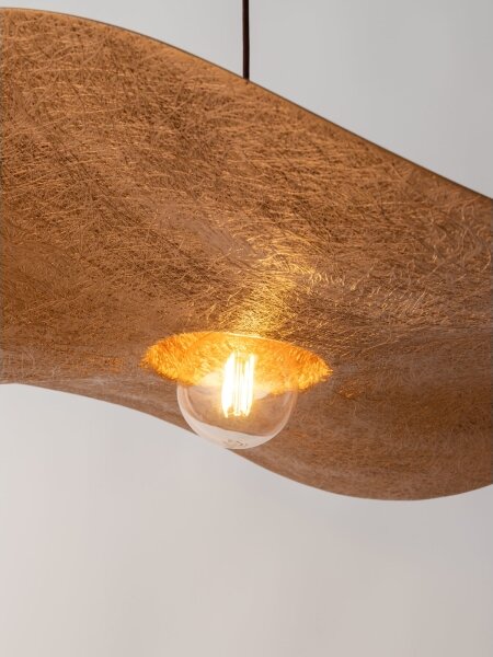 Lustră pe cablu KAPELLO 1xE27/60W/230V d. 55 cm neagră/cupru
