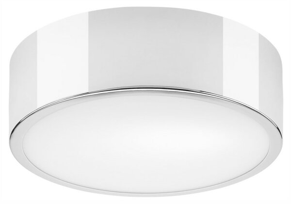 Plafonieră DANTE 1xE27/60W/230V d. 26 cm crom lucios