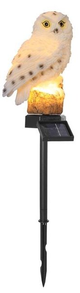 Ornament cu incarcare solara - Bufnita de gradina