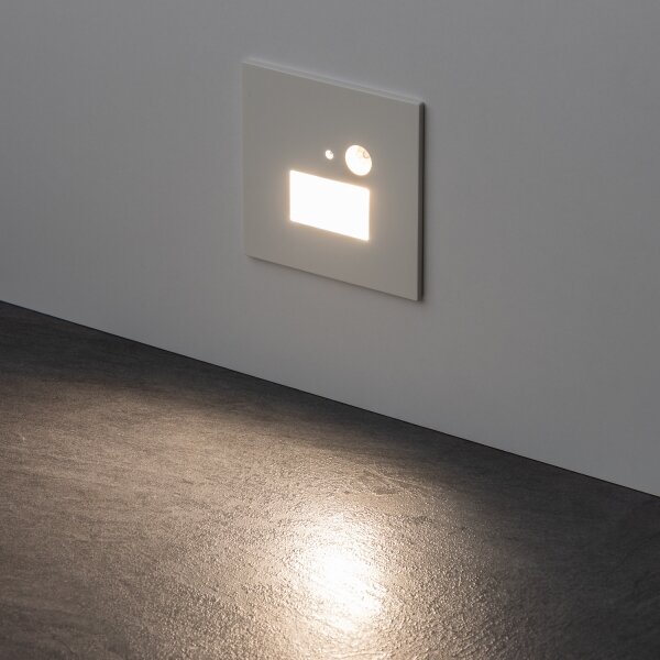Brilagi - Aplica LED pentru scări cu senzor, 1,5W/230V, 3000/4000/6500K, alb