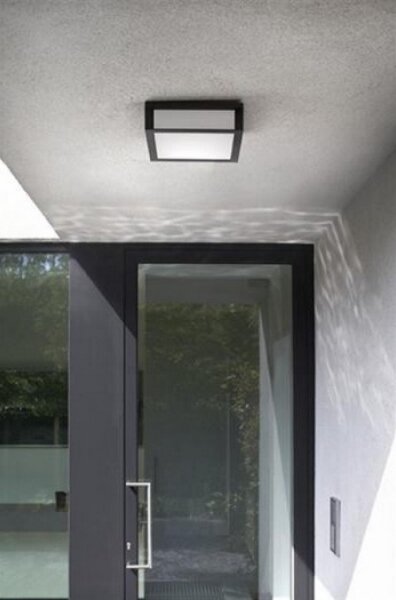 Plafonieră de exterior SKIES 2xE27/14W/230V IP44 antracit Philips