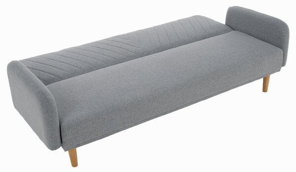 KONDELA Canapea extensibilă, gri, PERMOL
