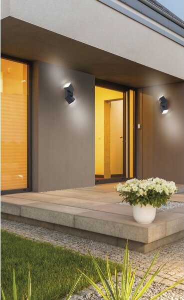Aplică LED de exterior RYAN 2xLED/5W/230V IP54 Paul Neuhaus 9722-13