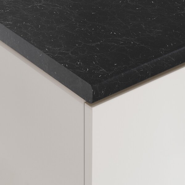 KONDELA Blat de lucru, grosime 3,8 cm, 6499, marmură roma