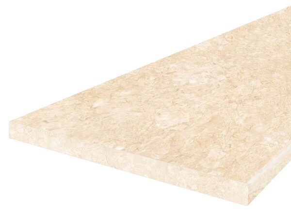 KONDELA Blat de lucru, grosime 2,8 cm, royal beigemarble