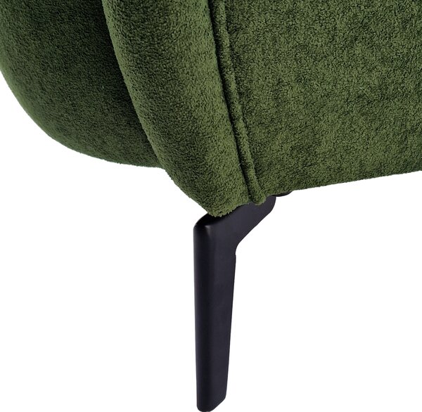 KONDELA Fotoliu tip fluture, verde, RAMON