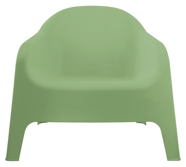KONDELA Scaun stivuibil, verde, plastic, SOKRA NEW